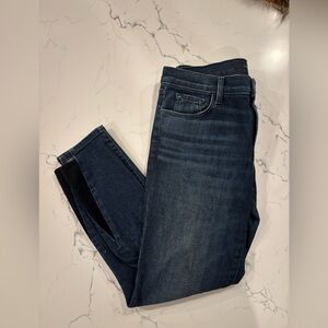 Women's Slim Fit Dark Blue Jeans